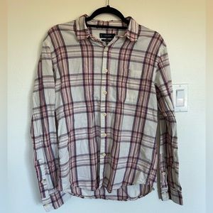 Lucky Brand Men’s S Classic Fit Flannel Button Down Shirt